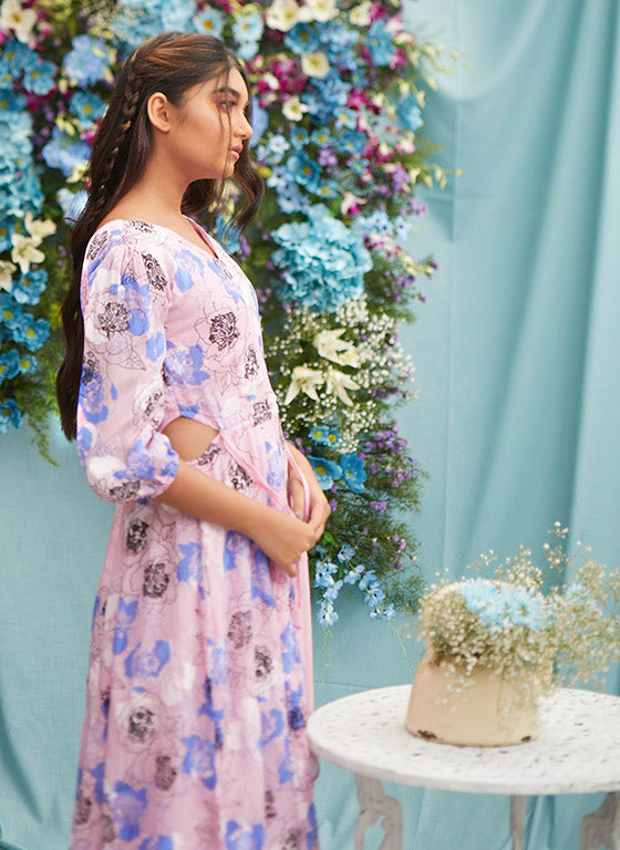 Rain of flowers kurti Dress